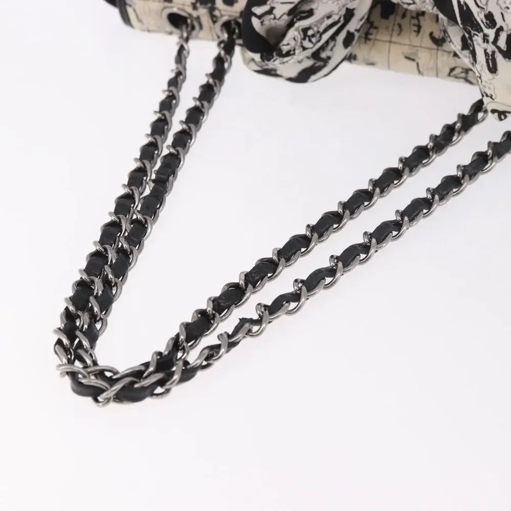 Chanel Choco Bar Chain Shoulder Bag Black